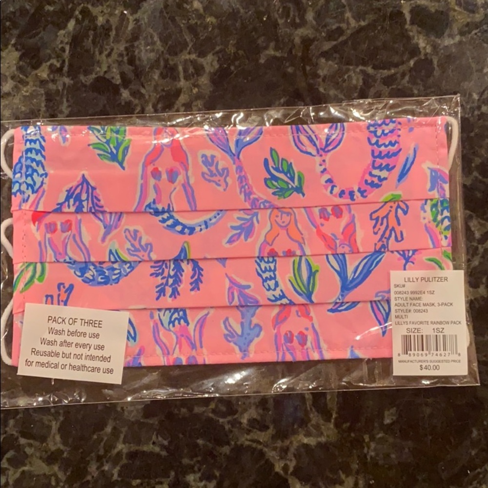 Lilly Pulitzer Face Mask